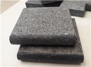 Viet Nam Dark Granite Flamed Tiles