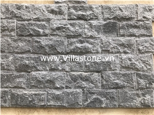 Viet Nam Dark Slate Mushroom Wall Cladding