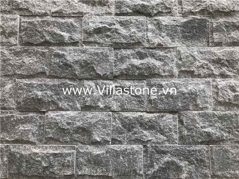 Viet Nam Dark Slate Mushroom Wall Cladding