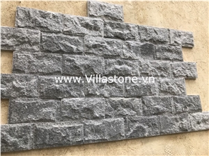 Viet Nam Dark Slate Mushroom Wall Cladding