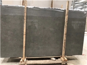 German Jura Dark Gray Color Limestone Slab