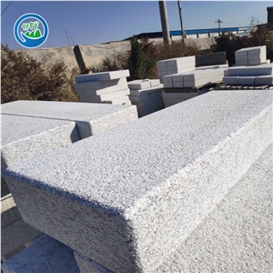 White Granite Kerbstone,Sandblasted Kerbstone
