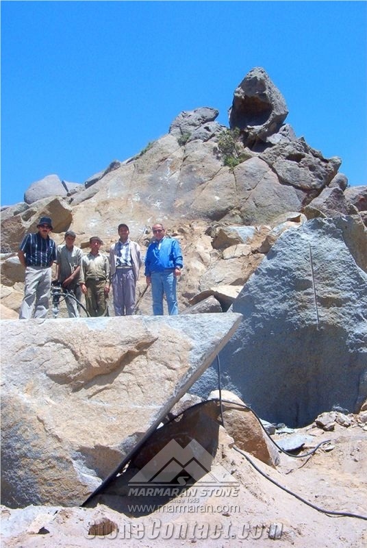 Alvand Grey Granite Raw Blocks