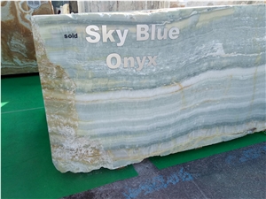 Sky Blue Onyx Blocks