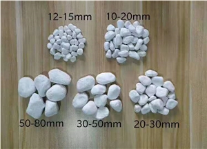 Snow White Pebble Stones