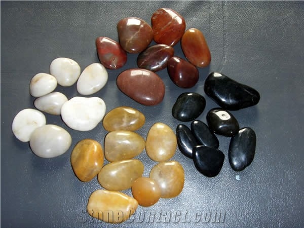 Snow White Pebble Stones