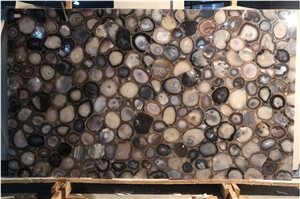 Best Price Backlit Grey Agate Gemstone Slabs