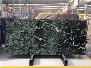 Verde Antico Marble Reception Desk Tops