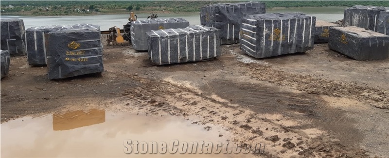 Absolute Black - ( Jet Black ) Granite Blocks
