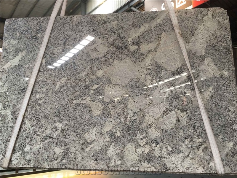 Alaska White Granite,Brazil Alaska White Slabs