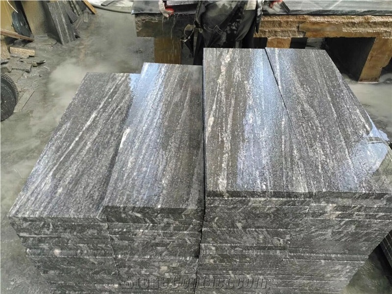 Negro Santiago Granite,G302 Wood Grain Black