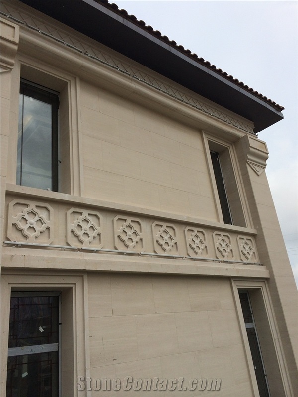 Portugal Moca Cream Limestone Slabs & Tiles