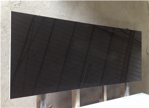 Shangxi Black Granite, Pure Black Granite Slabs