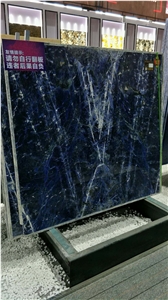 Sodalite Blue Granite, Dark Blue Granite Slabs