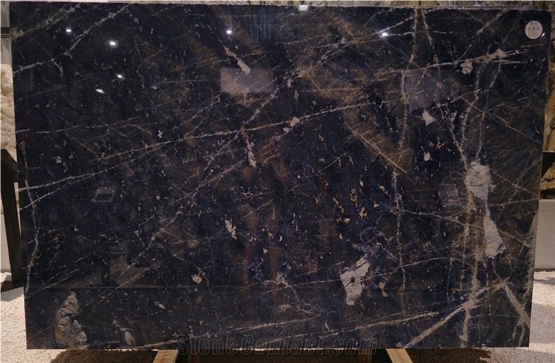 Sodalite Blue Granite, Dark Blue Granite Slabs