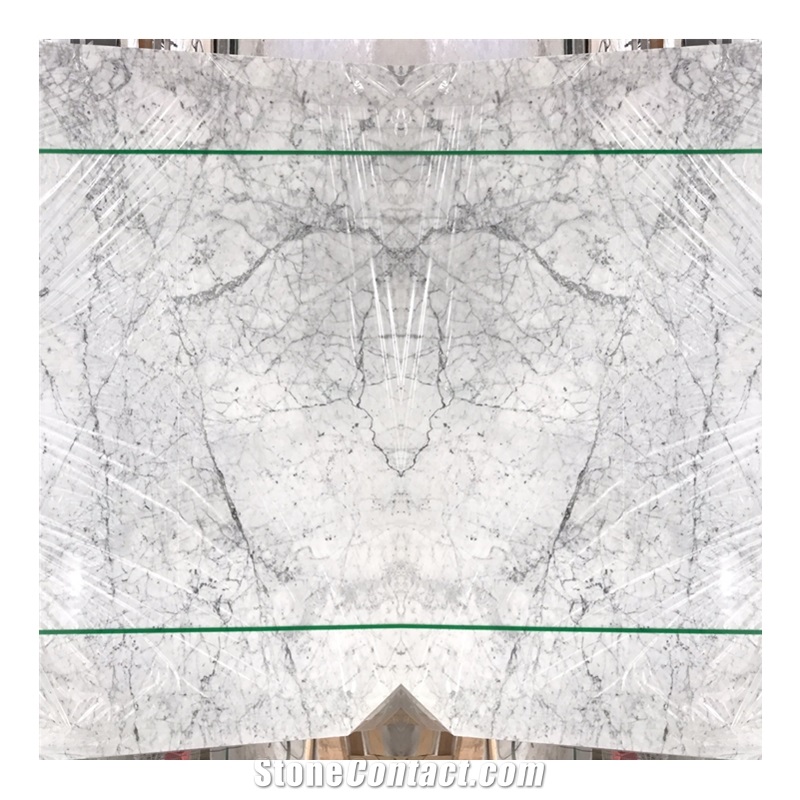 Hot Sell Italy Statuarietto White Marble Slab Tile