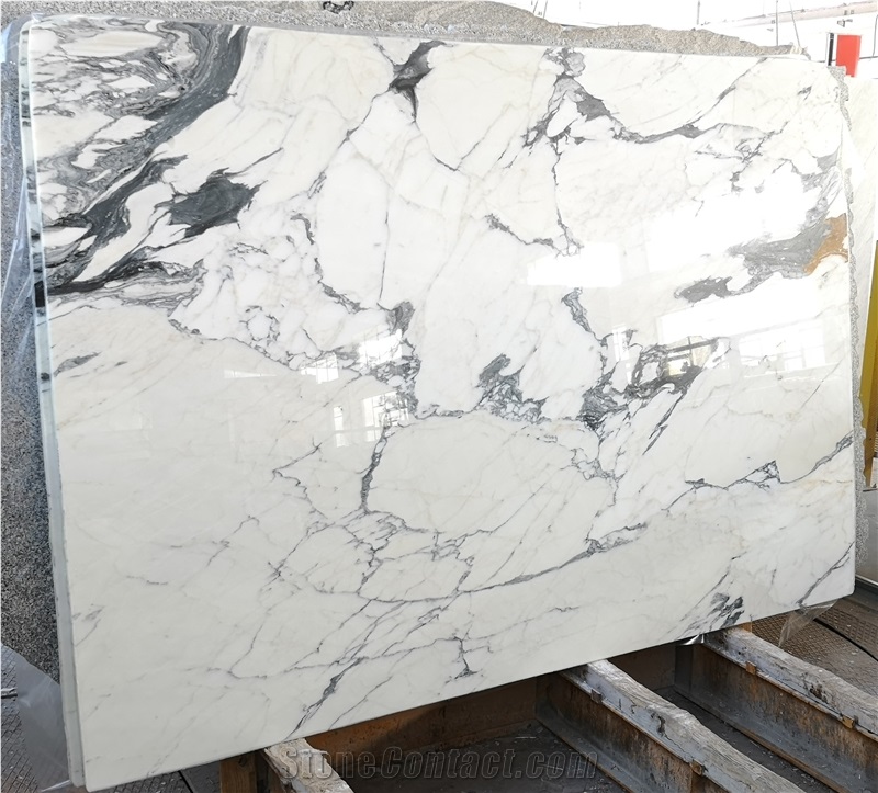 Statuario Nuvolato Marble Slabs