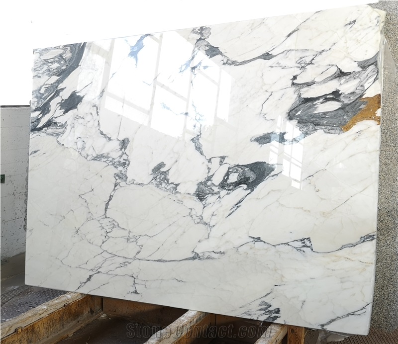 Statuario Nuvolato Marble Slabs