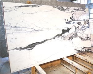 Statuario Nuvolato Marble Slabs