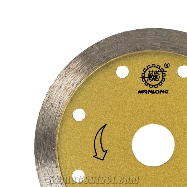 Continuous Rim Blade for Cutting Granite Marble