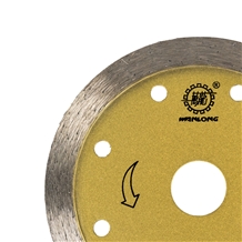 Continuous Rim Blade for Cutting Granite Marble