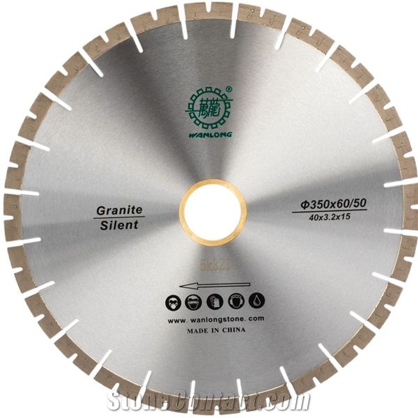 Diamond Fan-V Edge Cutting Saw Blade for Granite