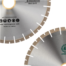 Diamond Fan-V Edge Cutting Saw Blade for Granite