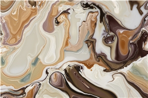 Artificial China Yellow Onyx Slabs