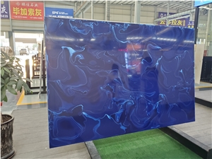 Artificial Color Onyx Blue Onyx
