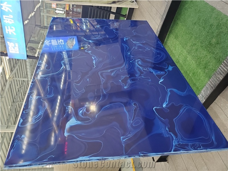 Artificial Color Onyx Blue Onyx