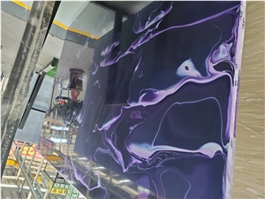 Artificial Purple Onyx China
