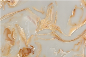 Artificial Stone Onyx with Polished Surfaced