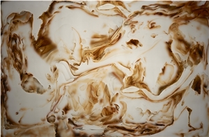 Artificial Stone Onyx with Polished Surfaced