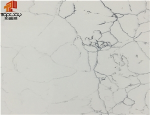 Artificial White Quartz Stone Slab,Wall Covering
