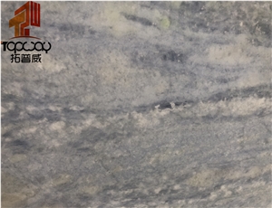 Blue Sky White Cloud Marble Slab