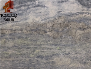 Blue Sky White Cloud Marble Slab
