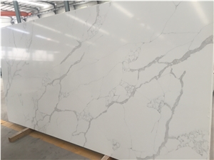 Calacatta Quartz Kitchen Countertop