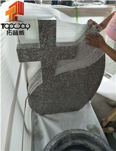 G664 Granite Monuments Tombstone Pink Granite