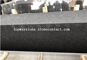India Black Galaxy Granite with Polished