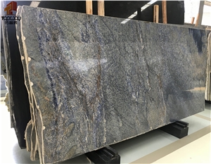 Quartz Stone Azul Bahia Slab