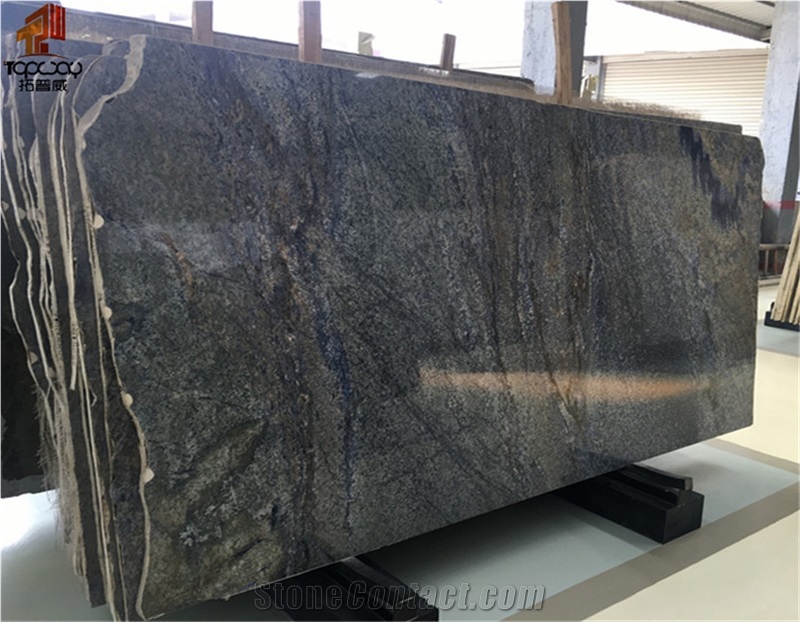 Quartz Stone Azul Bahia Slab