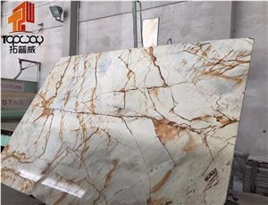 Roman Impression Quartzite Slabs