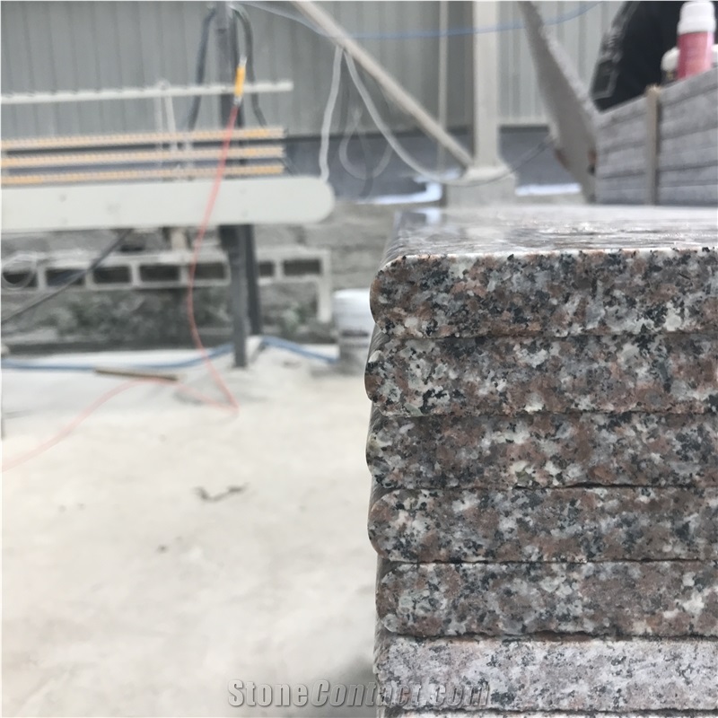 Rose Pink G648 Light Pink Granite Stair