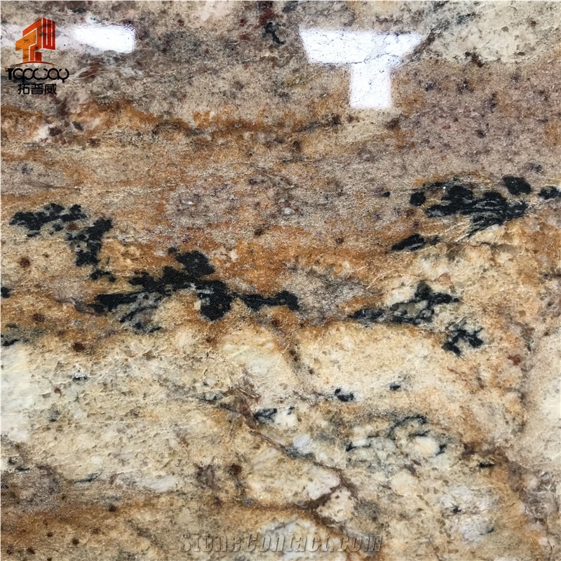 Typhoon Gold Granite Slab