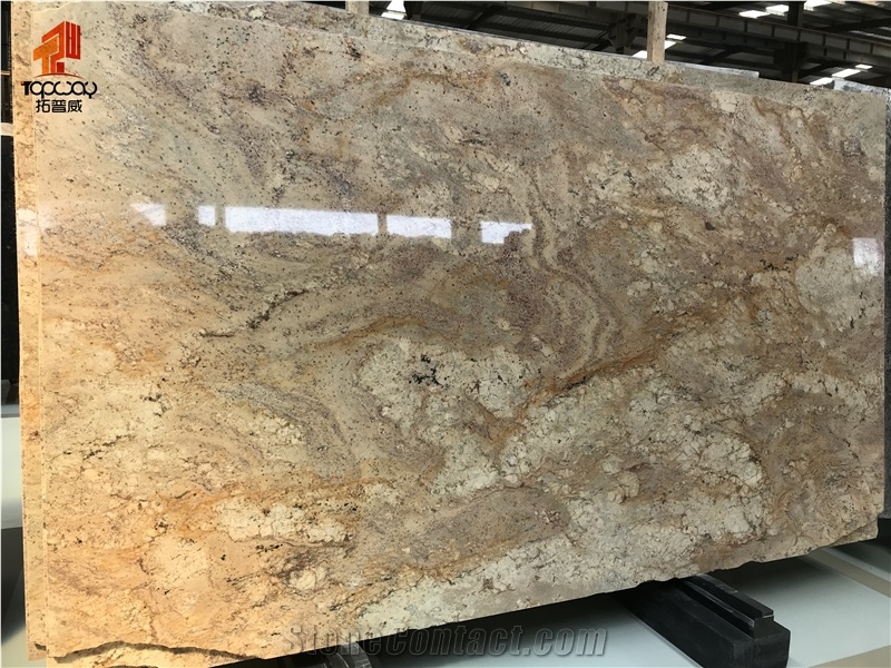 Typhoon Gold Granite Slab