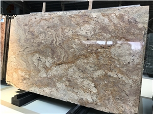 Typhoon Gold Granite Slab