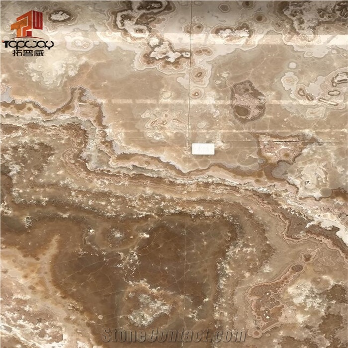 Yellow Color Travertine Marble Slabs