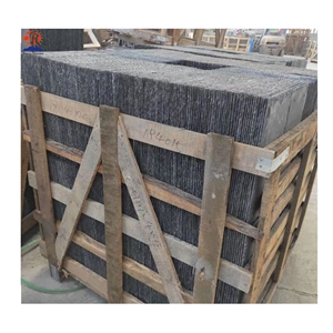 Black Slate Cultured Stone Exterior Wall Cladding