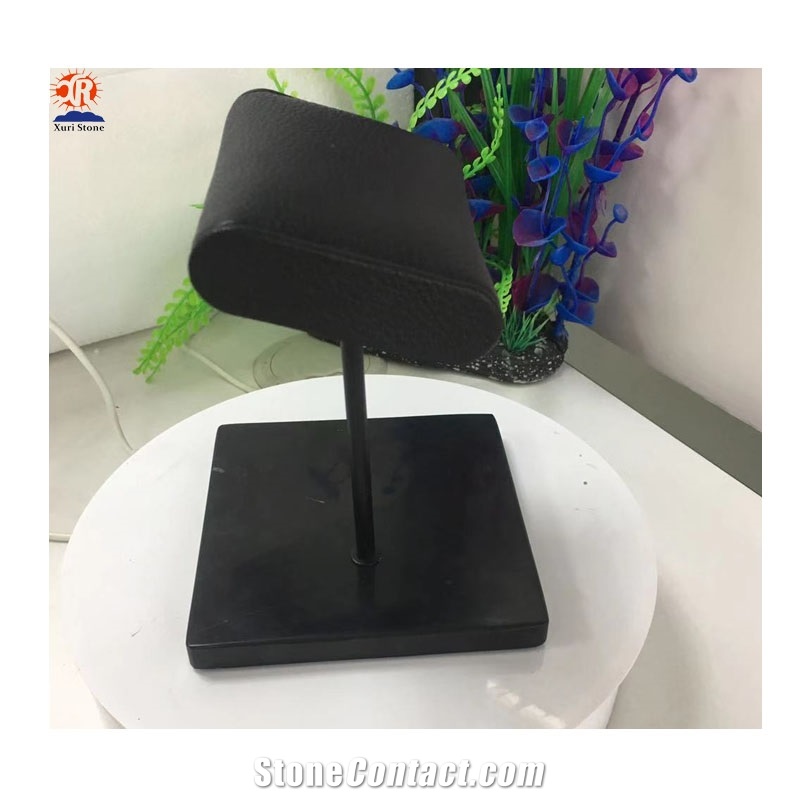 Display Marble Base Leather Marble Watch Stand