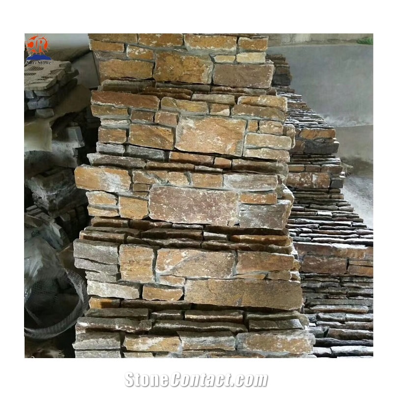 Natural Multicolor Cultured Stone Wall Tiles